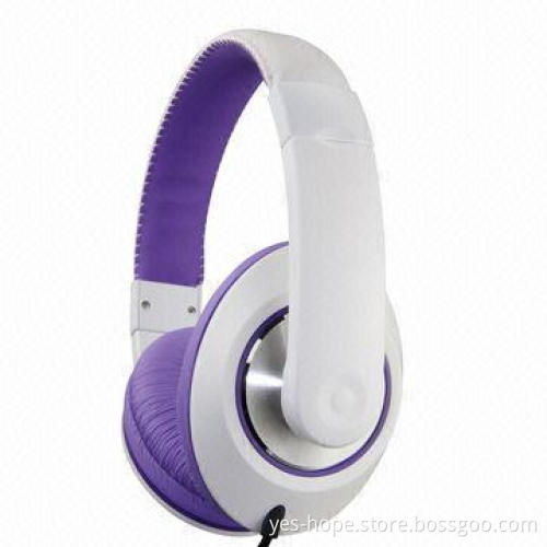Super bass sound long wired computer headsets